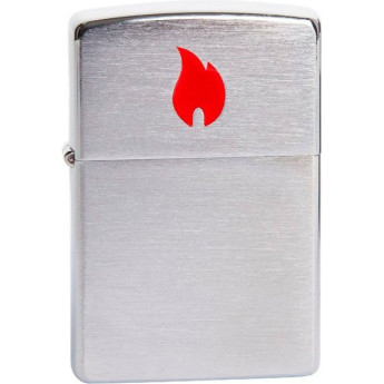 Zippo 200 Red Flame — зажигалка с рисунком «Красное пламя»